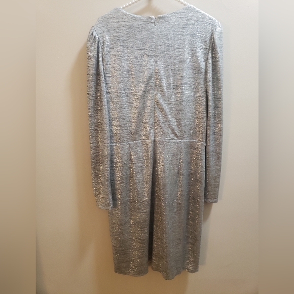 Jessica Howard Metallic Dress Size 16 NWT - Picture 2 of 12
